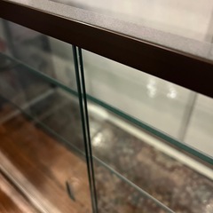 【武蔵小山店】 ガラスショーケース ショーケース ディスプレイケース コレクションケース ガラス 棚 飾り棚 ディスプレイ の画像