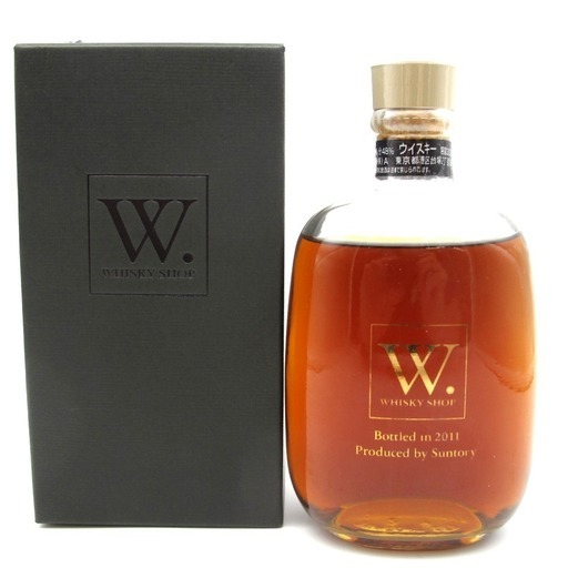 SUNTORY (サントリー) ウイスキー 白州 シングルモルト ウイスキーショップ 2011 限定生産ボトル ショコラに合うウイスキ