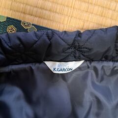 K.GARCON ブラック キルティングジャケットの画像