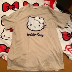 キティちゃん 大判タオルケット Tシャツセット まとめ売りの画像