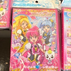たっぷりメモセット10冊パピネスチャージプリキュアシール付き たっぷりメモセット10冊パピネスチャージプリキュアシール付き