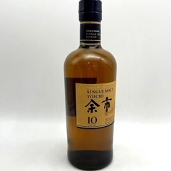 Nikka Whisky (ニッカウヰスキー) ウイスキー 余市10年 新ボトル シングルモルト ジャパニーズウイスキー 箱なし 700ml 45% 未開栓 店頭引取りのみ エルパプラス店 【セレブール福井エルパプラス店】の画像
