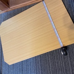 ニトリ　脚折りたたみローテーブルの画像