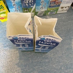 空の牛乳パック　40本以上の画像