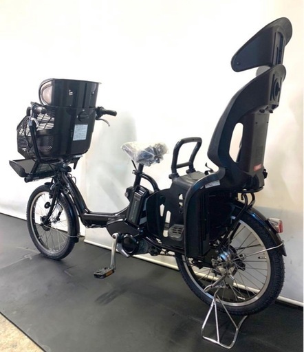 1年保証 送料無料 ブリヂストン 20インチ 子供乗せ 黒色 電動アシスト