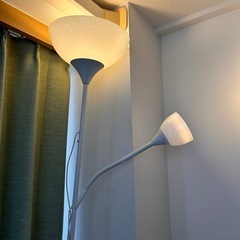 IKEA NOT フロアアップライト/読書ランプホワイト (ソラ) 新中野 IKEA NOT フロアアップライト/読書ランプホワイト (ソラ) 新中野