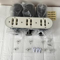 ディスペンサーシャンプー　コンディショナー 　3室　おしゃれ　壁掛け式の画像