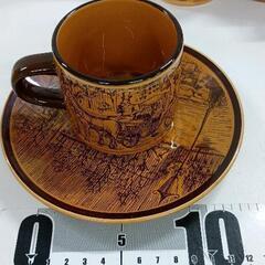0421-076 カップ＆ソーサー　Seyei　セーエー陶器