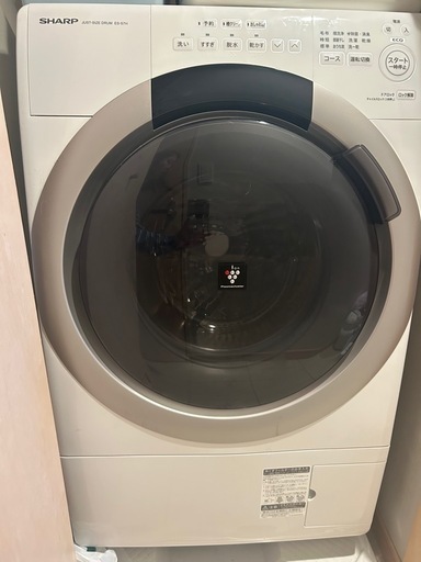 美品！SHARP ドラム式洗濯乾燥機