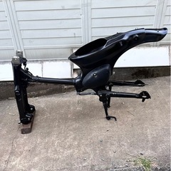 書類あり　カブ　フレーム　キーボックス　ハンドルポスト　リアフェ...