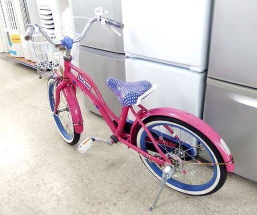 18インチ 子供用自転車 Little Angel my treasure ピンク カゴ