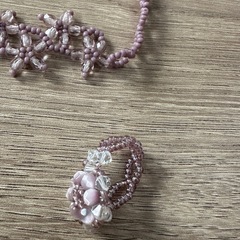 ビーズアクセサリー　3点セットの画像