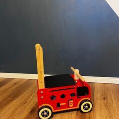 消防車　手押し車の画像