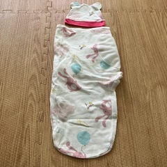 スワドルおくるみ　うさちゃんの画像