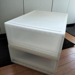 収納ボックス引き出し式スリムタイプ