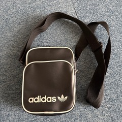 adidas ショルダーバッグ ユニセックス キッズ バッグ ブラック