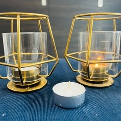 IKEA PÄRLBAND ペルルバンド ティーライトホルダー2個
