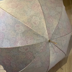 （お話し中）新品未使用　花柄の長傘の画像