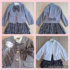 女の子120cm卒園式、入学フォーマル