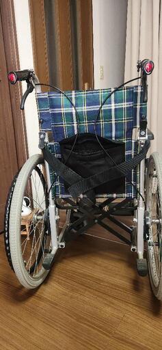 Kawamura 自走用車椅子 チェック柄KAJ202SB-40 (mei) 武蔵浦和の Kawamura 自走用車椅子 チェック柄KAJ202SB-40 (mei) 武蔵浦和の