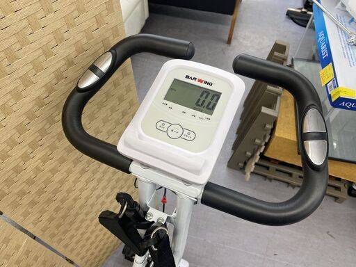 BARWING フィットネスバイク トレーニングバイク エアロバイク 静音 折りたたみ式 バーウィング 札幌市手稲区