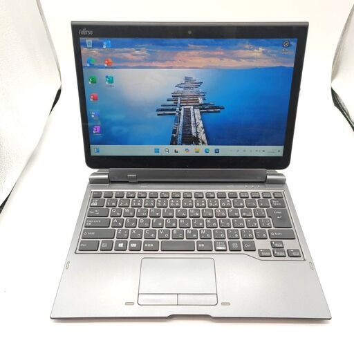 今季ブランド タッチパネル バッテリー◎ フルHD 13.3 富士通 2in1 タブレット Windowsノート本体