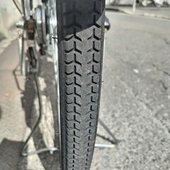 電動アシスト自転車の前後タイヤ交換