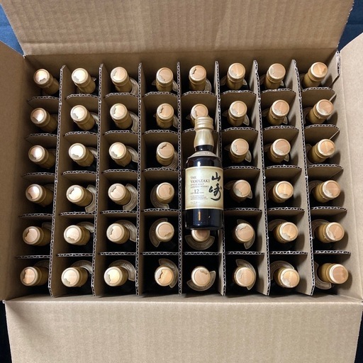 正規品・新品未開封】山崎12年 50ml 48本セット【外箱付】 (りっ