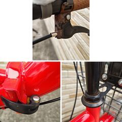 中古自転車 6段変速 20インチ 折り畳み 軽整備済み 防犯登録対応 町田市 相模原市 MM703の画像