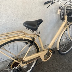 4J21ホームサイクル27サイズ6段変速オートライト自転車専門