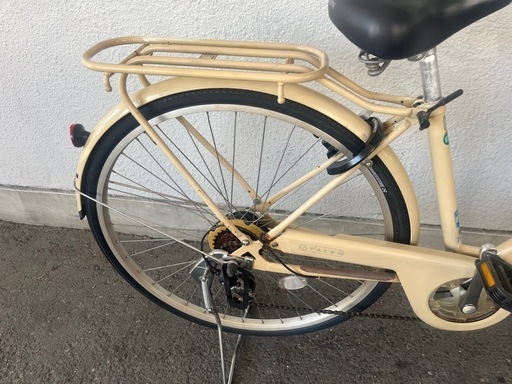 4J21ホームサイクル27サイズ6段変速オートライト自転車専門