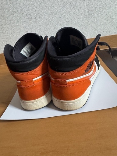 26.5センチ　AIR jordan1 mid オレンジ