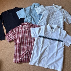 UNIQLOなど  長袖半袖シャツ Mサイズ 5枚セット