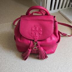 値段交渉✨ありTory Burch　ミニリュック　シボ革