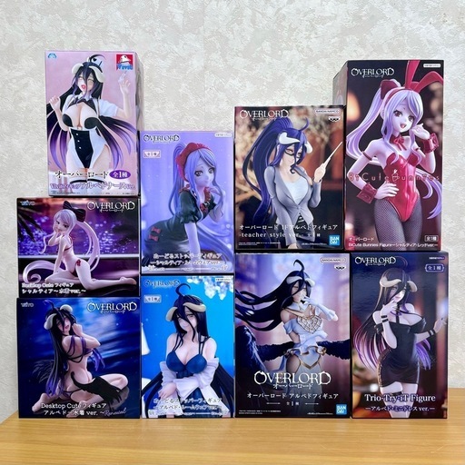 オーバーロードフィギュアまとめ売り シャルティア アルベド