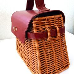 かごバッグ☆お洒落♪値下げしました！1500円の画像