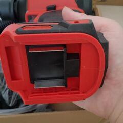 【他の方と取引中】【値下げ】【未使用】電動エアダスター【マキタ18v等互換電池可能】の画像