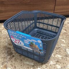 【未使用】ブリヂストン 自転車 自転車用カゴ 後ろかご リアバスケット 札幌 東区の画像