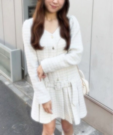 ローウエストミニワンピース