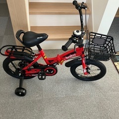 キッズ自転車の画像