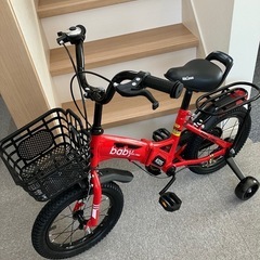 キッズ自転車の画像