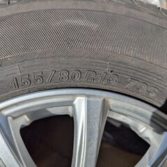 155-80-13 夏タイヤ　の画像