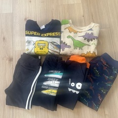 子供服　キッズトレーナー　キッズズボン　まとめ売り　西松屋