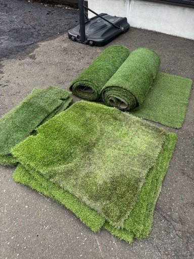 【お話中】人工芝  約12平米分
