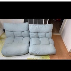 無料** ニトリ　ツナガルポケットコイルザイスレガ2個 **中古品**