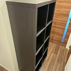 IKEA KALLAX (カラックス) シェルフユニット ブラッ...