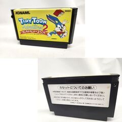 FC ファミコンソフト TINY TOON Adventures2 モンタナランドへようこそ 箱 説明書付き 動作OK ファミリーコンピューター 札幌市 平岸店の画像