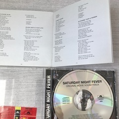 サタデーナイトフィーバー　サウンドトラックCDの画像
