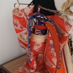  藤娘 弘陽　作 日本人形 歌舞伎 大津絵の画像