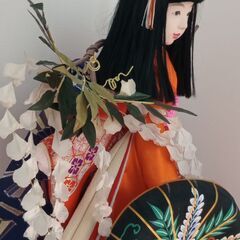  藤娘 弘陽　作 日本人形 歌舞伎 大津絵の画像